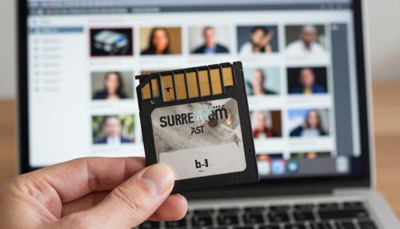 fix corrupted SD card